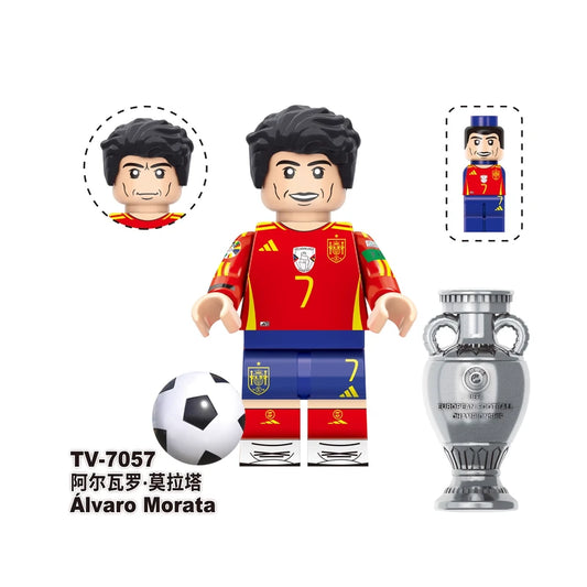 Alvaro Morata TV-7057 Minifigures Sports MiniFigure