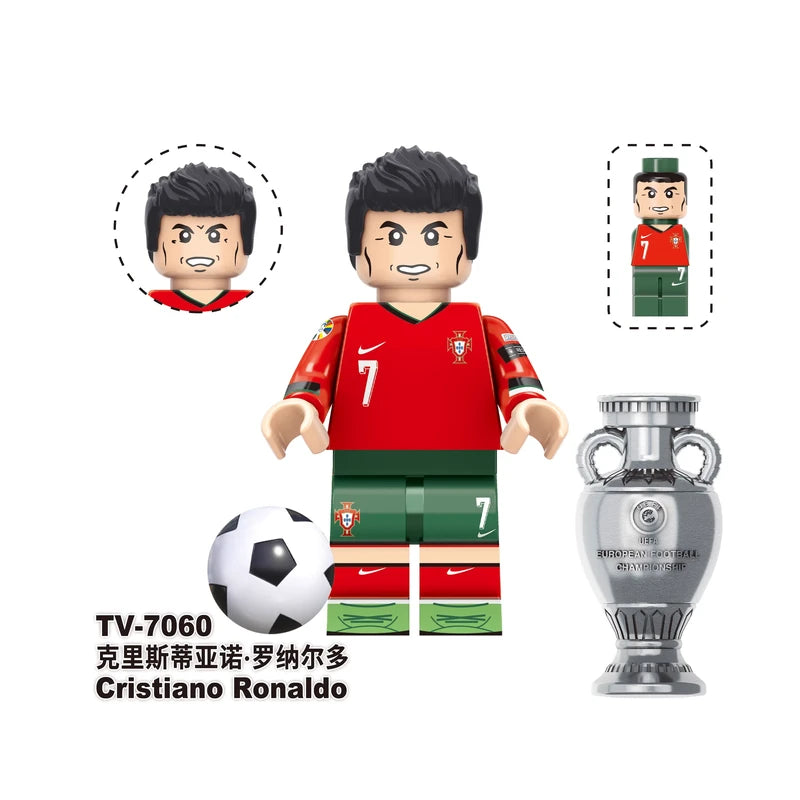 Cristiano Ronaldo TV-7060 Minifigures Sports MiniFigure