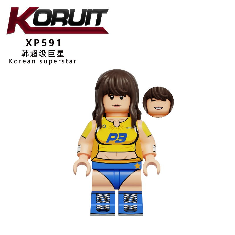 Korean Superstar Minifigure xp591World Cup Football Player